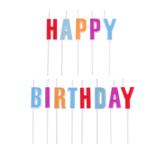 PME Party® Happy Birthday Candle Set